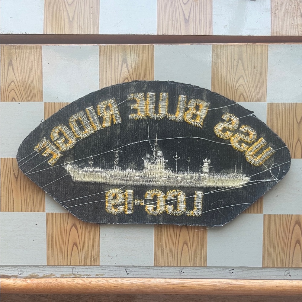 USS Blue Ridge LCC-19 Embroidered Patch - Picture 3 of 7